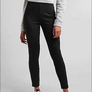 Express High Waisted Pull-On Twill Leggings